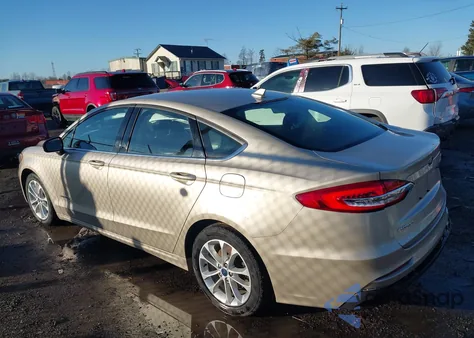2019 Ford Fusion Hybrid Se из США, поврежденный, VIN 3FA6P0LUXKR178396